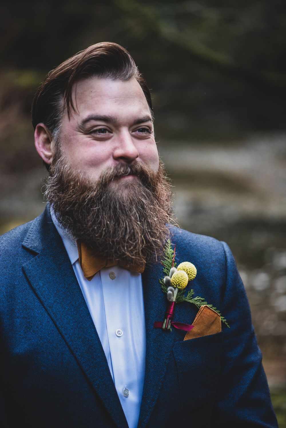 forest elopement, Vancouver Island elopement photographer