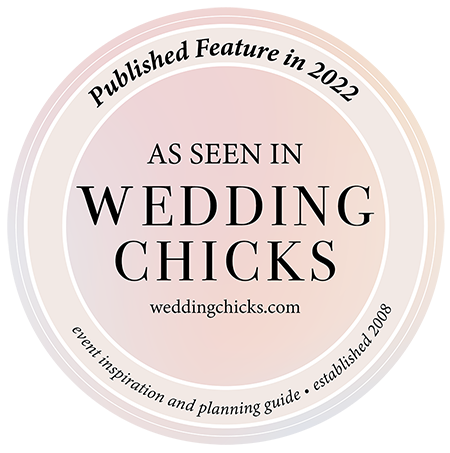 Bouquet Photography featured on Wedding Chicks. Showcasing romantic, timeless wedding moments captured with artistry and heart