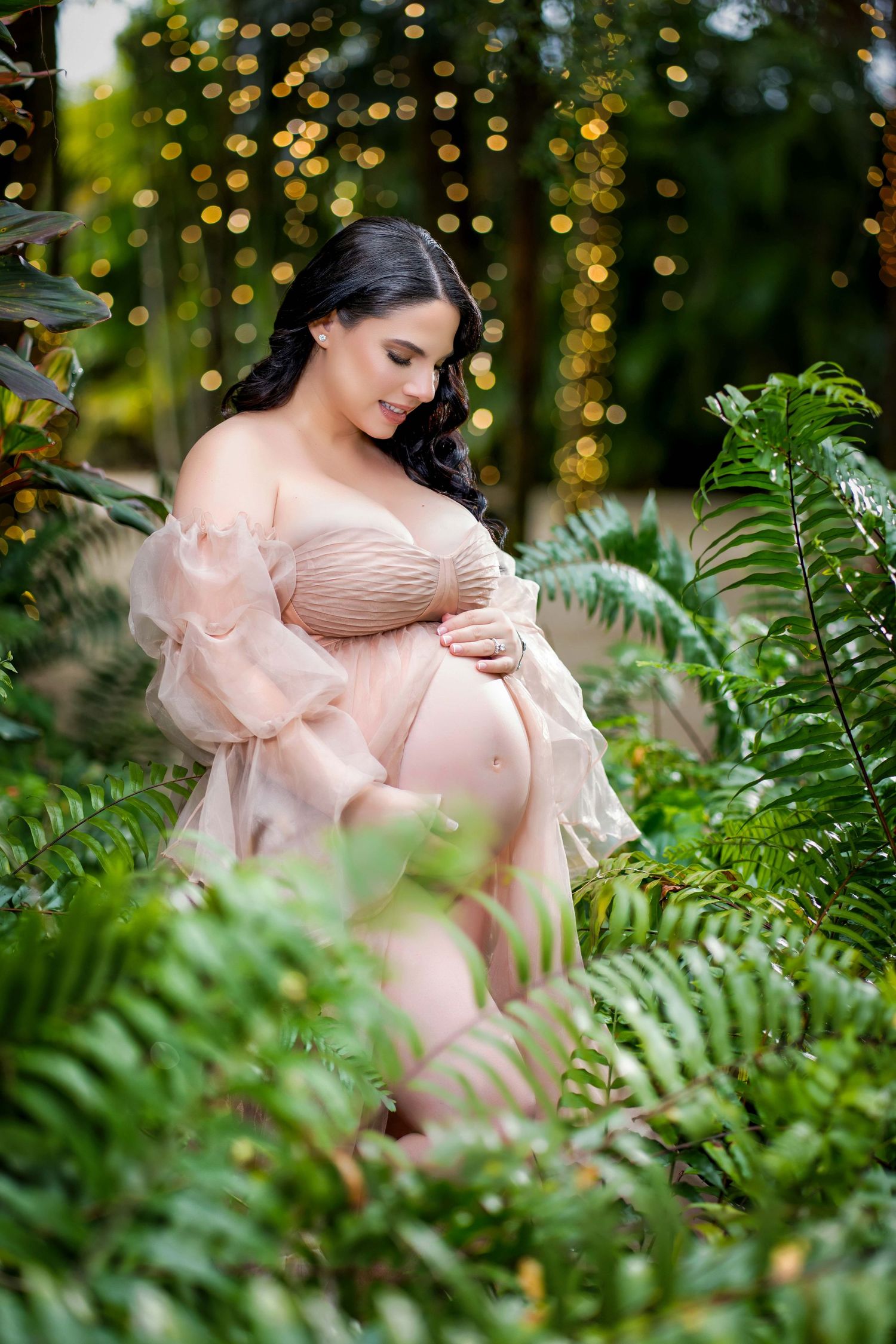 Ana Maternity Photoshoot at Secret Gardens