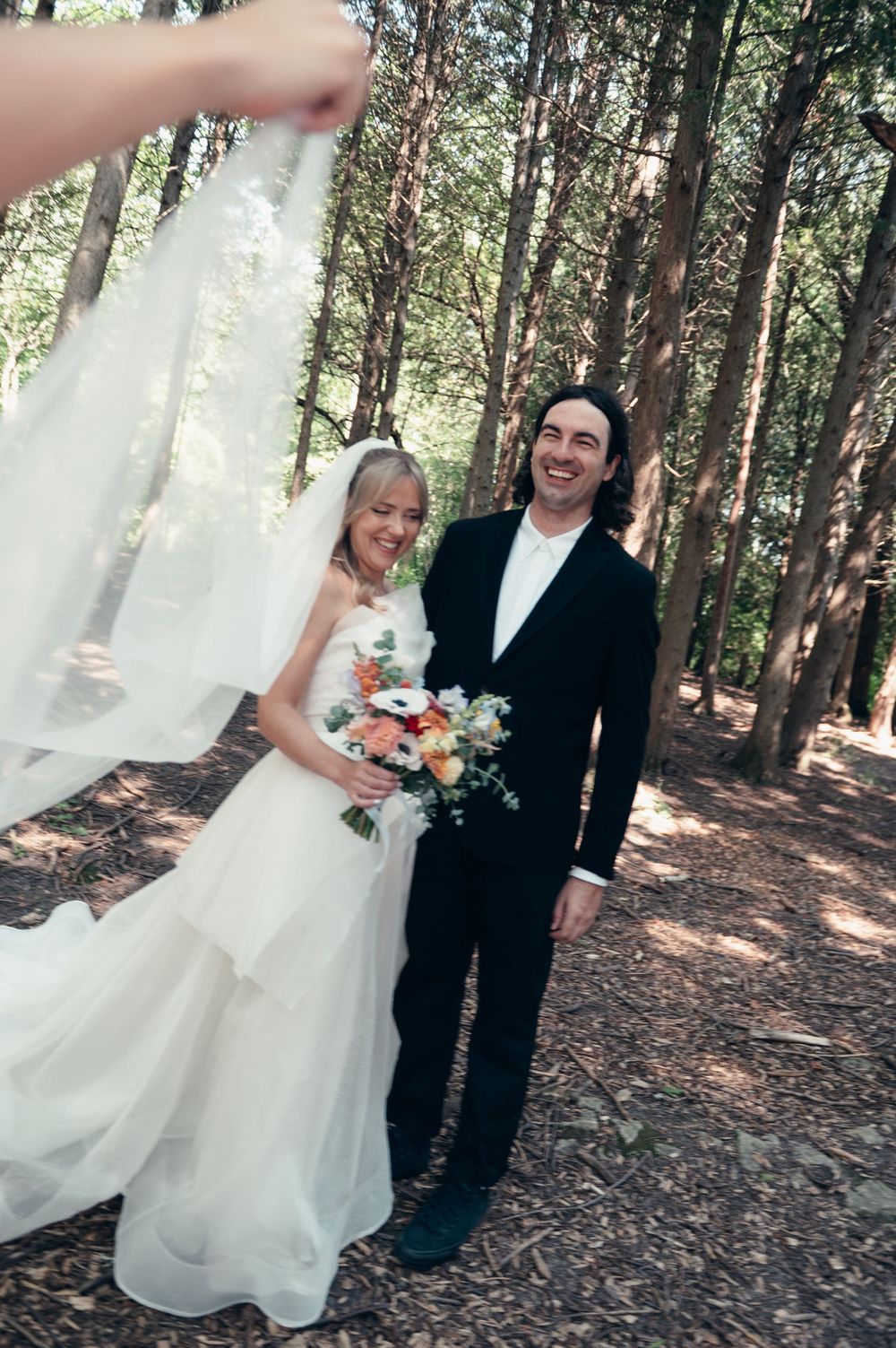 Montreal candid and laid-back wedding photography on film.