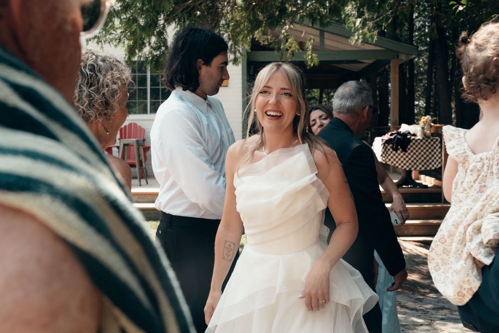 Candid wedding photography