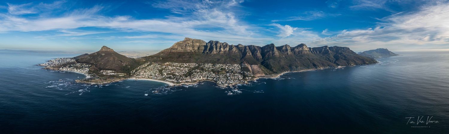 Landscape of Cape Town, South Africa