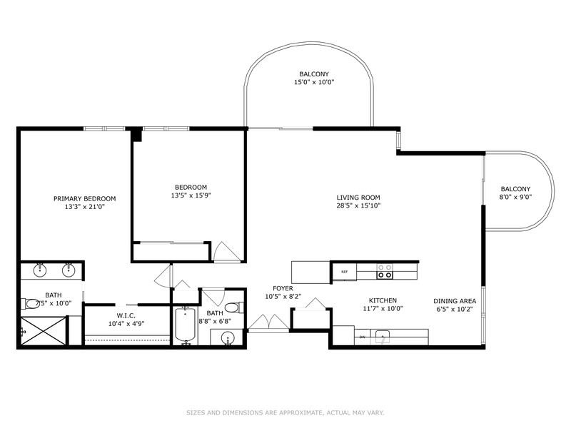 2D FLOOR PLANS real estate photography Real estate photographer in Palm Beach County