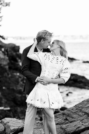 RI engagement photographer, Newport engagement photos, Wedding photographers in Rhode Island, Cliff Walk, Newport, RI