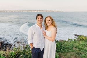 RI engagement photographer, Newport engagement photos, Wedding photographers in Rhode Island,  Cliff Walk, Newport, RI