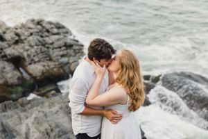 RI engagement photographer, Newport engagement photos, Wedding photographers in Rhode Island, Cliff Walk, Newport, RI