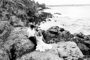 RI engagement photographer, Newport engagement photos, Wedding photographers in Rhode Island, Cliff Walk, Newport, RI