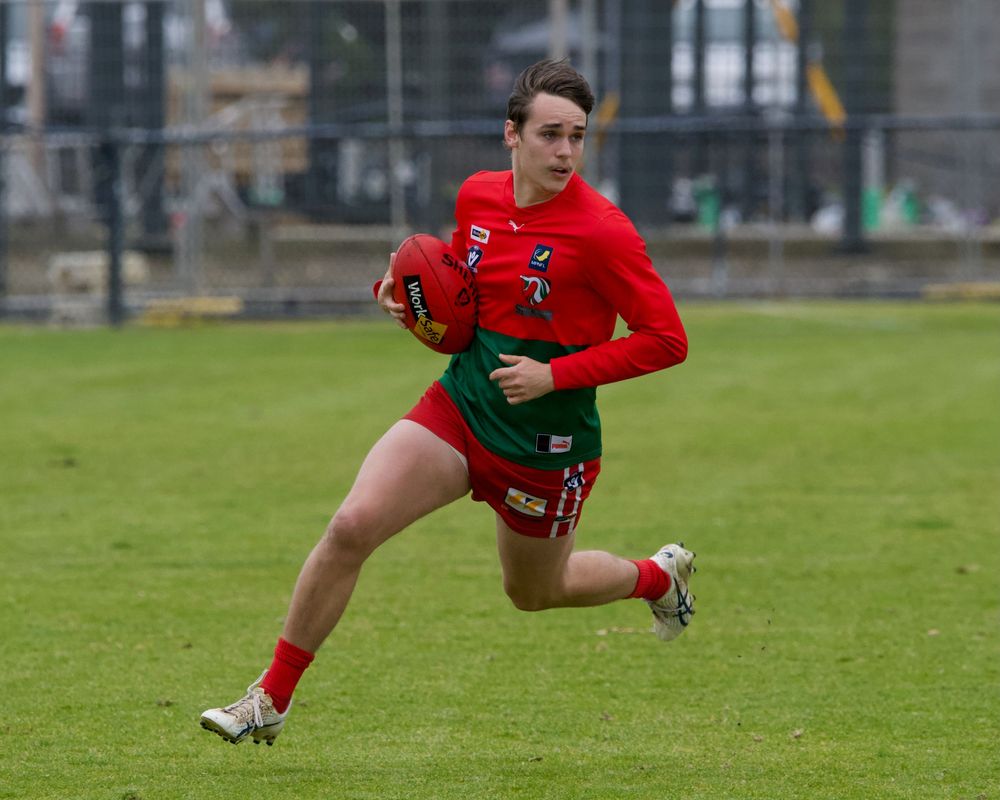 player running with ball