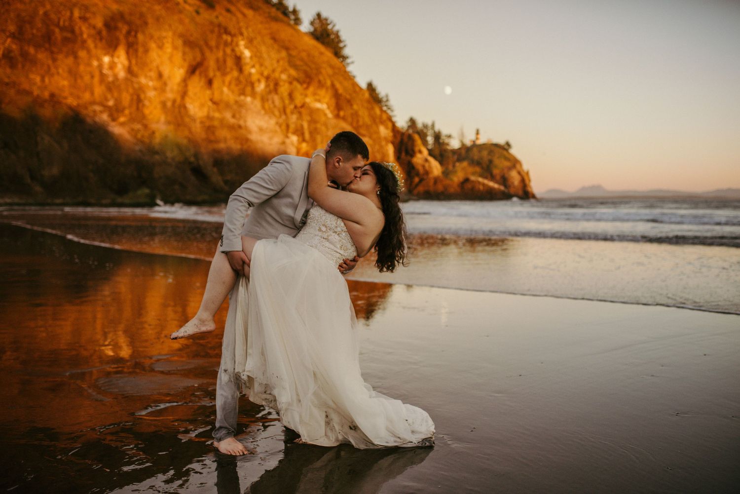 Olympic National Park Elopement, Hurricane Ridge, Ruby Beach, Rialto Beach, Lake Crescent, Olympic Coast, Elope, Photographer, Elopement