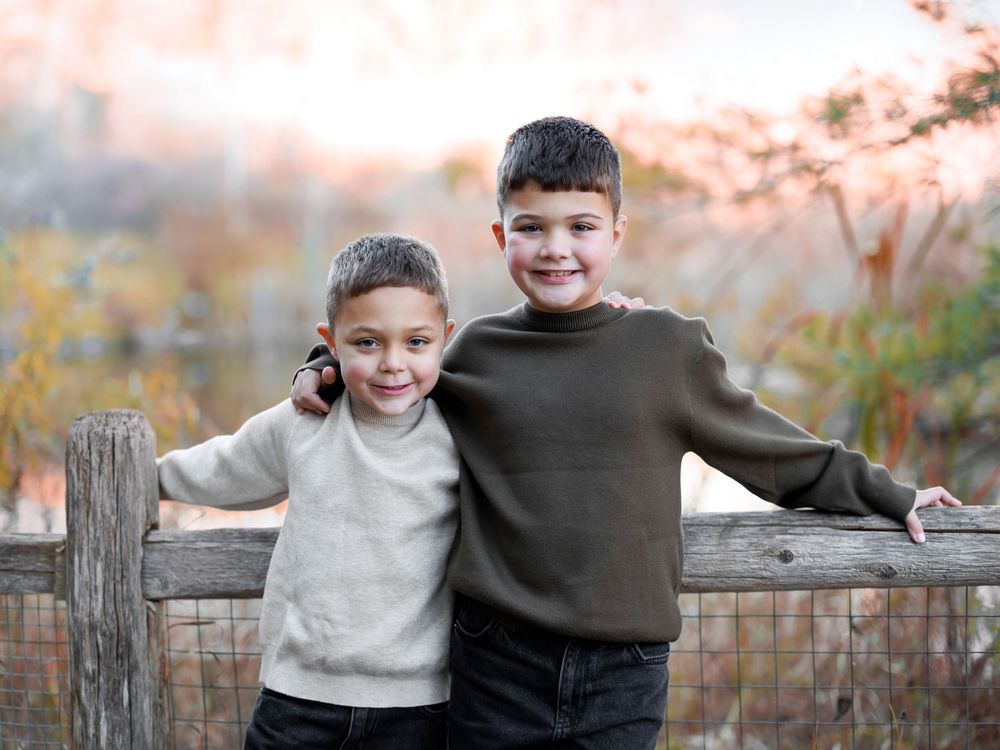 Children's portraits in Toronto.