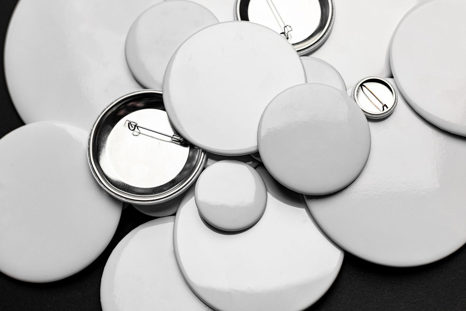 blank pins