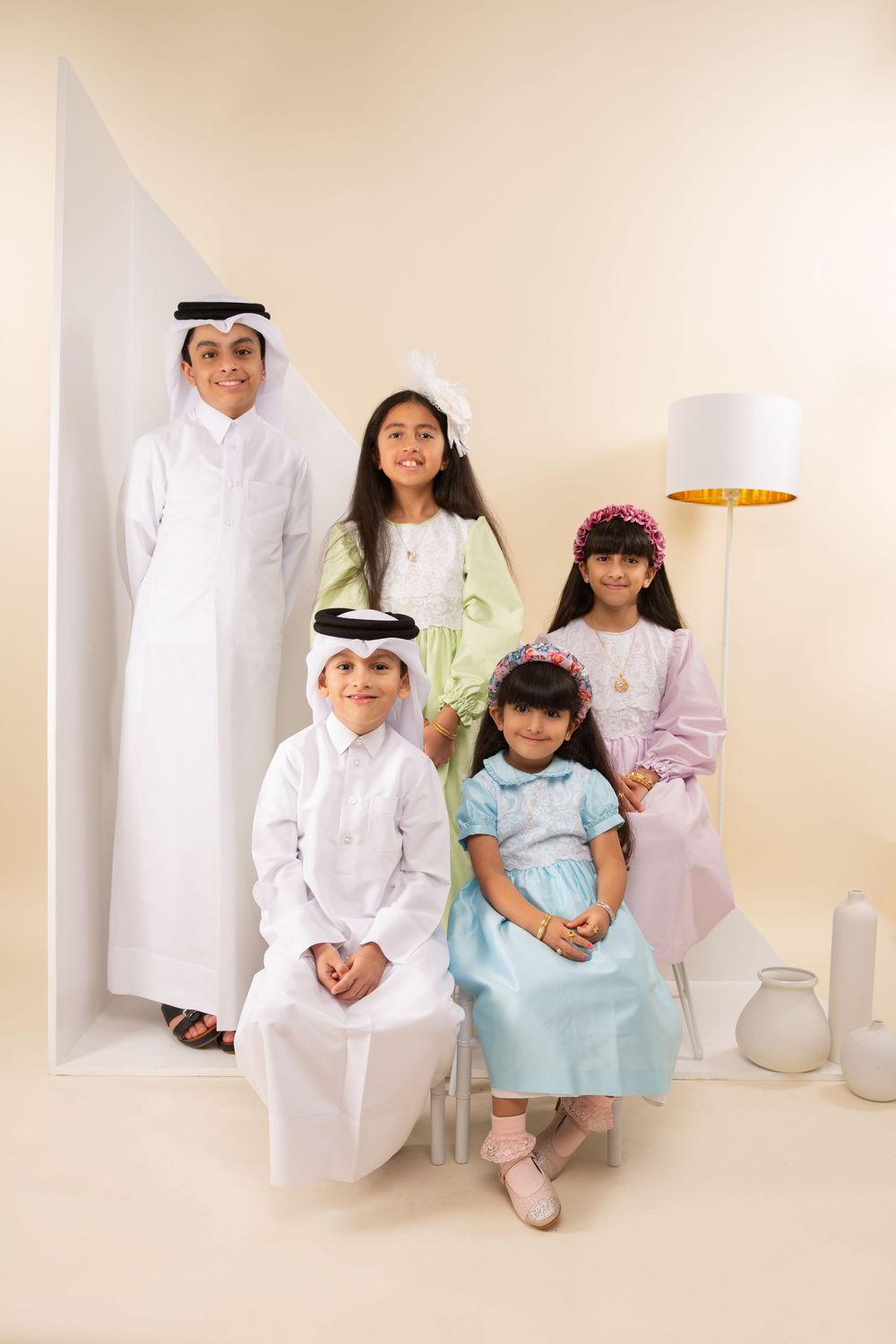family photo in Eid