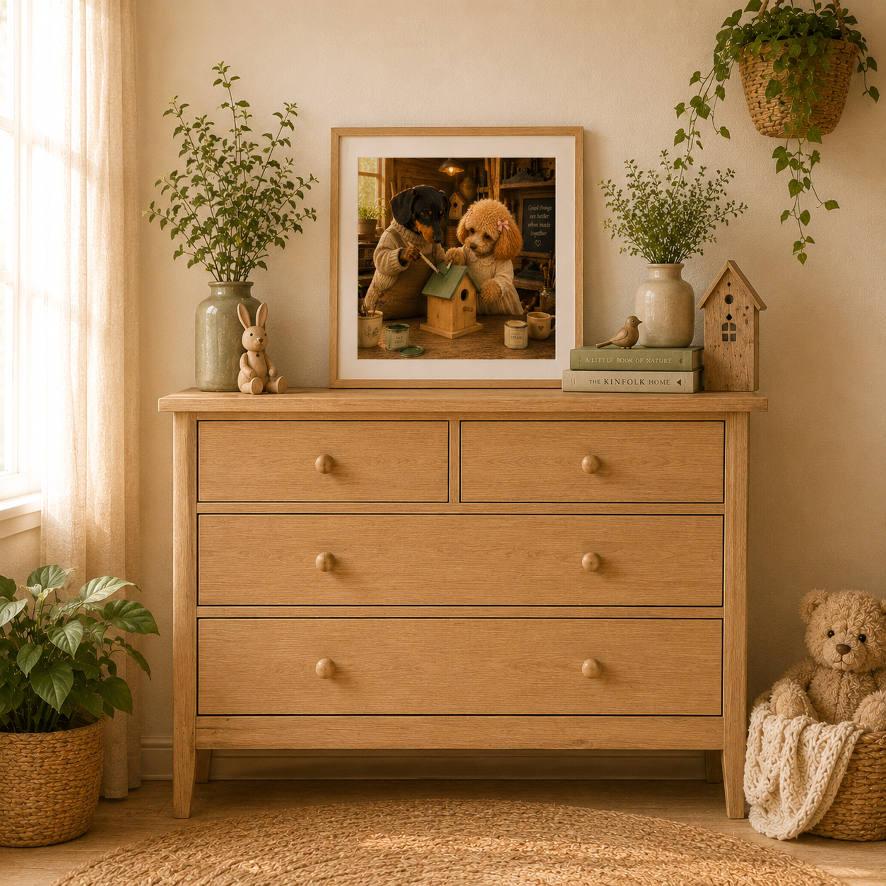 Inspired by Mark and Poppy. Love Lane Designs.