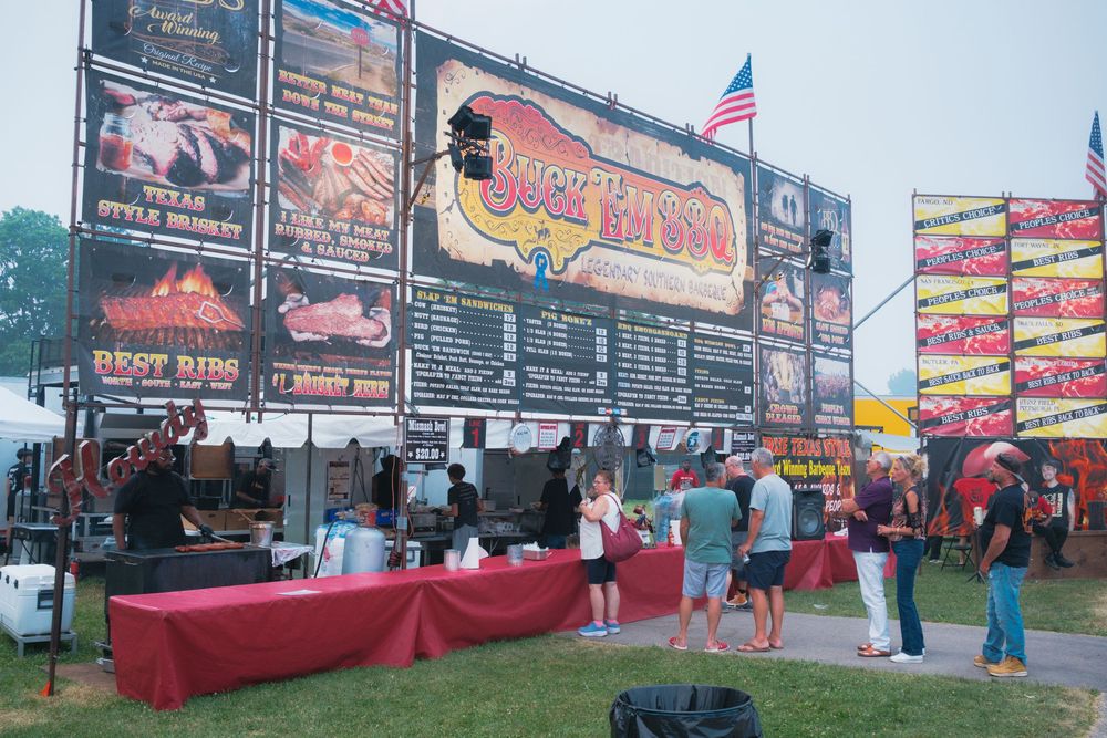Elkhorn Ribfest. Wolworth County Fairgrounds, WI. July 17, 2026. Photo: David J. Manning.