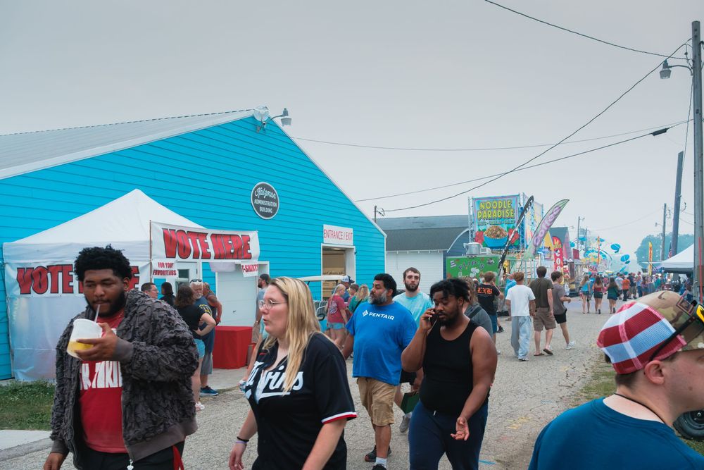 Elkhorn Ribfest. Wolworth County Fairgrounds, WI. July 17, 2026. Photo: David J. Manning.