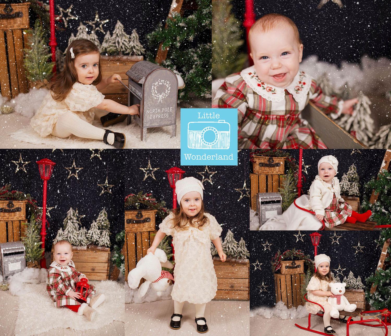 christmas themed photoshoot at little wonderland photography widnes cheshire, for baby christmas photoshoot, family christmas photoshoot