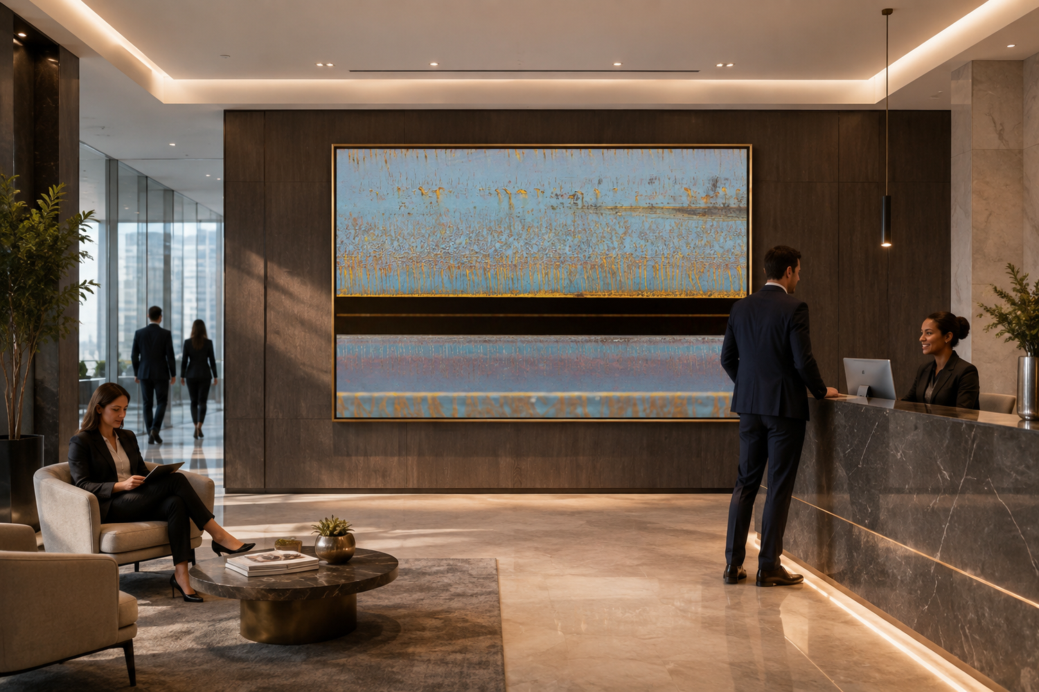 Luxury Reception Large Format Print Example