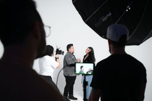 Behind the scenes
