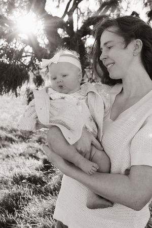 christchurch photographer capturing natural motherhood moments at mcleans island