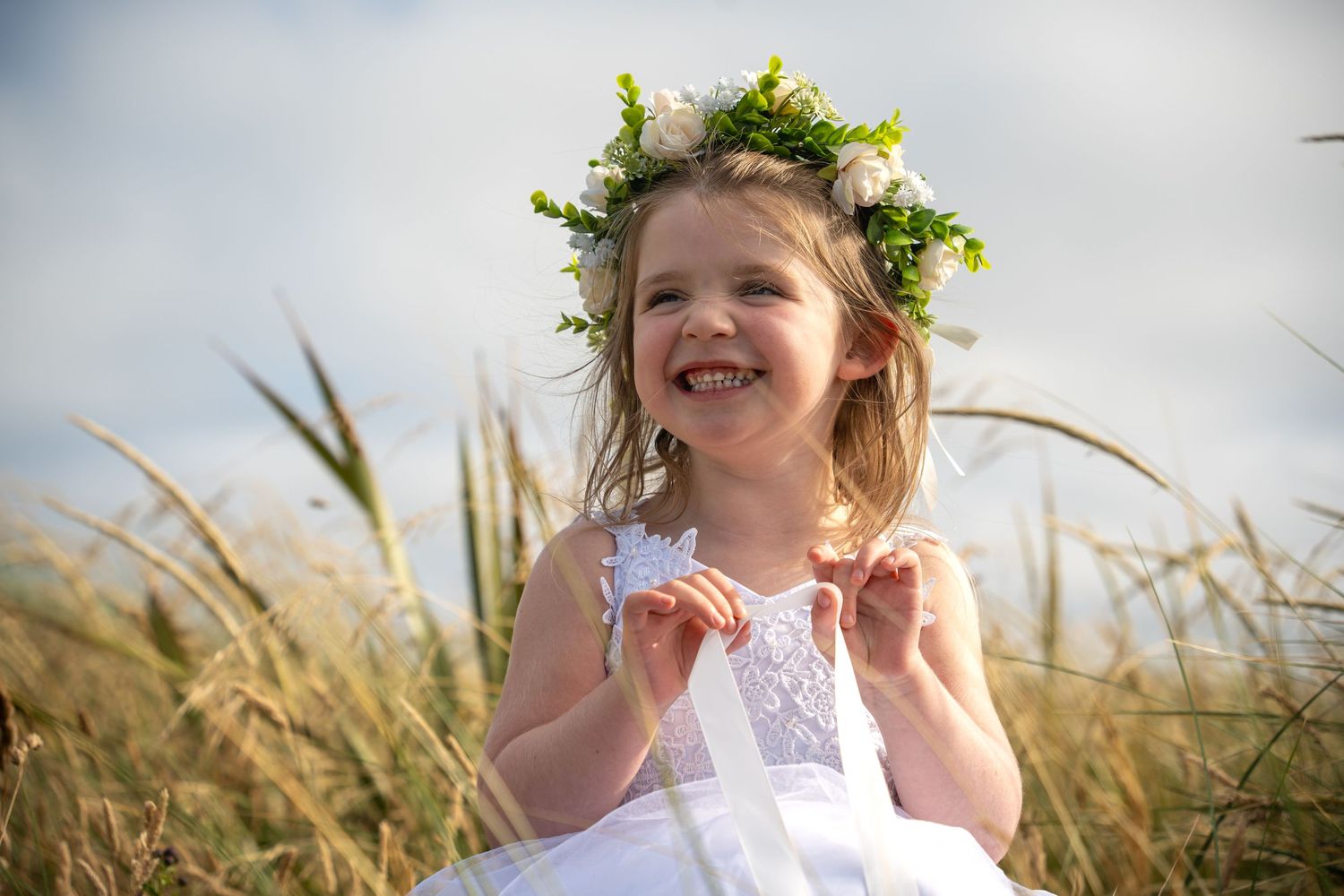 Portrait photos at beach
