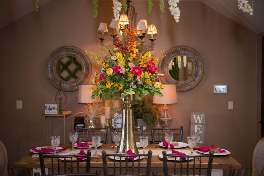 table decoration bridal shower jardin corinthian mission texas wedding photography