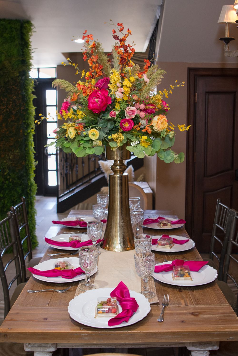 table decoration bridal shower jardin corinthian mission texas wedding photography