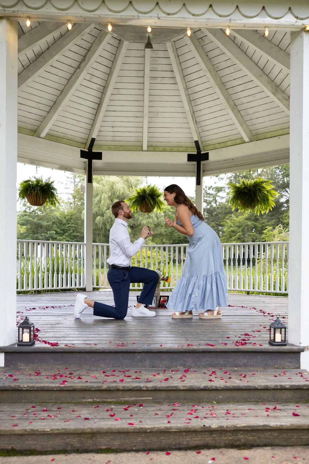 Engagement Couples Session in Blowing Rock, NC