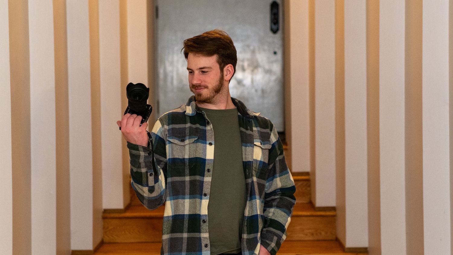Dillon Looking at camera - Taken by Dillon Morby of D Morby Media, a local photographer working in South East Michigan