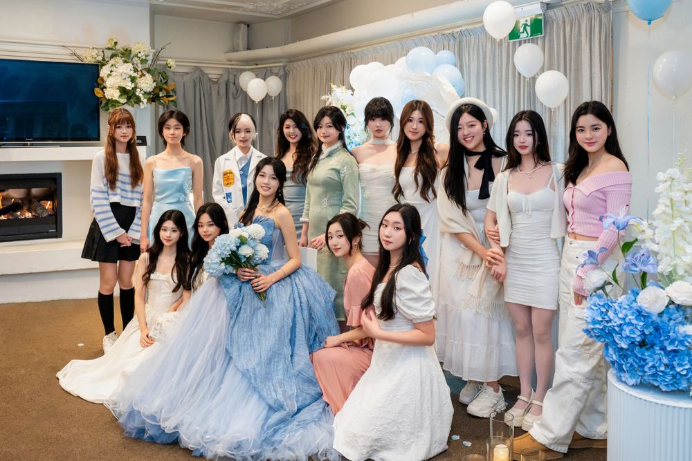 Formal 18th birthday family and friends group photo at a beautifully decorated Wintergarden banquet, by Imagine Image Studio.