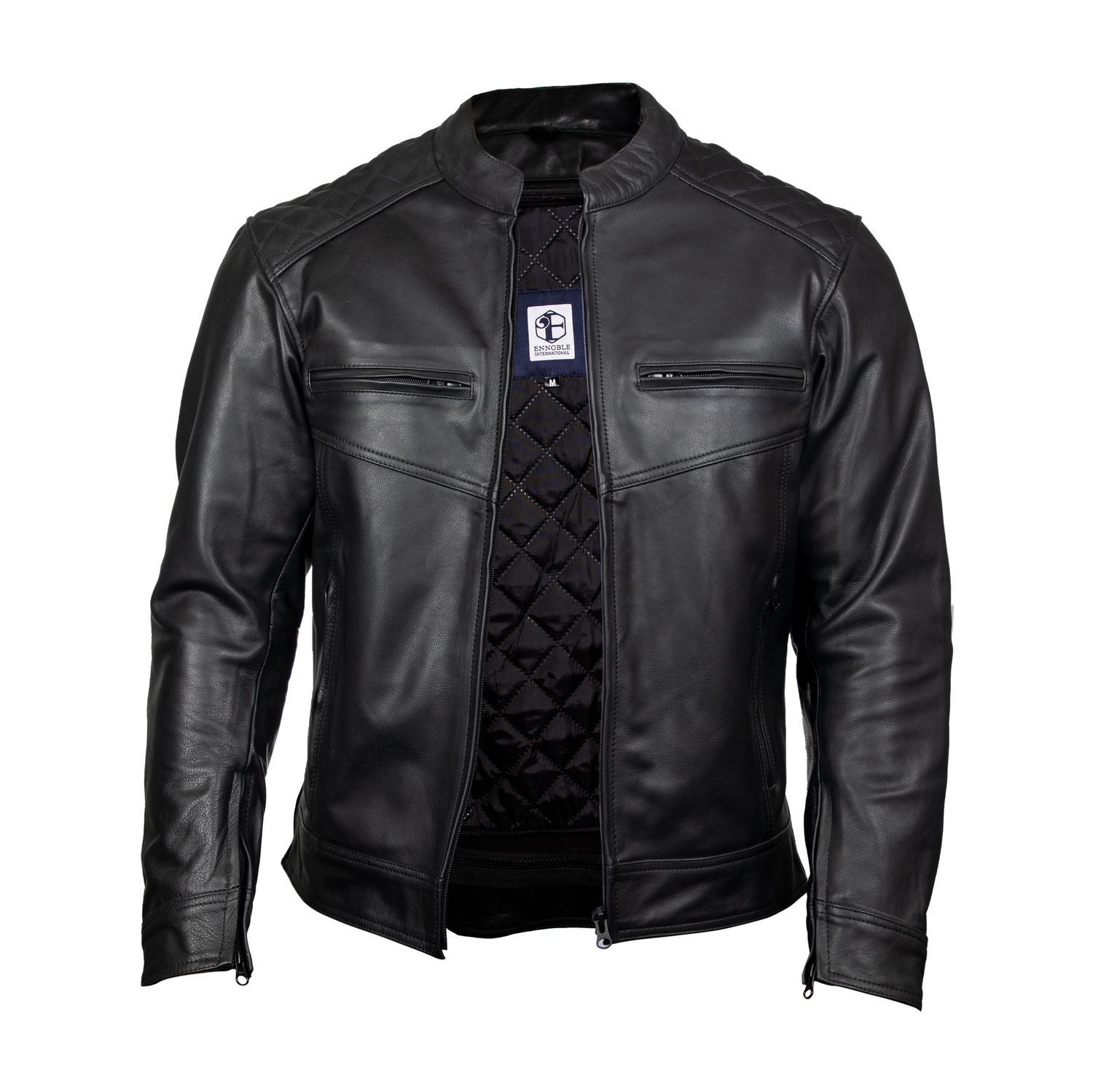 Ghost Mannequin photos in Sydney and Ennoble Leather Bike Jacket