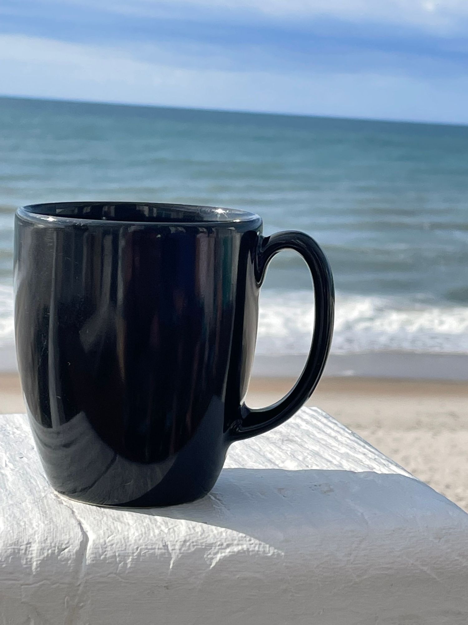 Coffee by the ocean