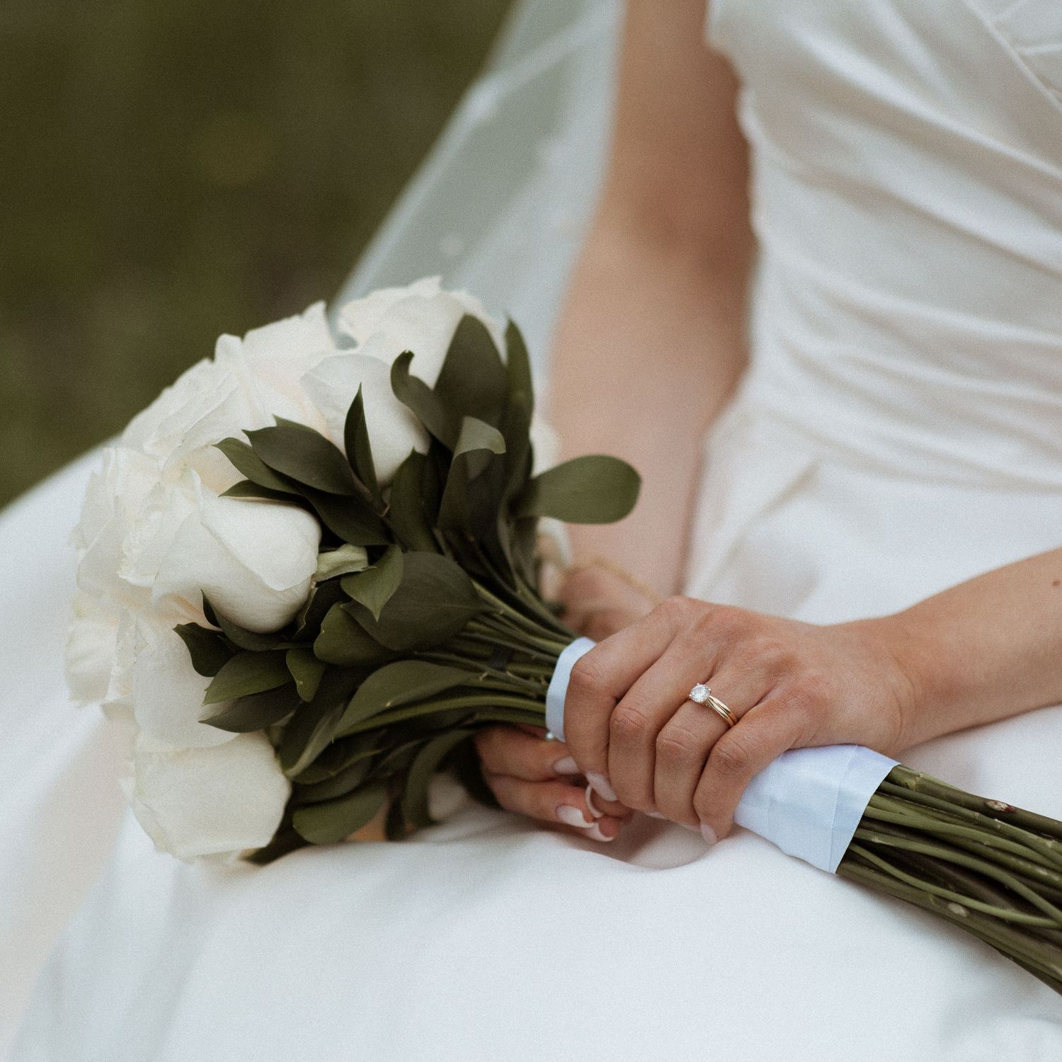 Cinderella wedding - rose bouquet