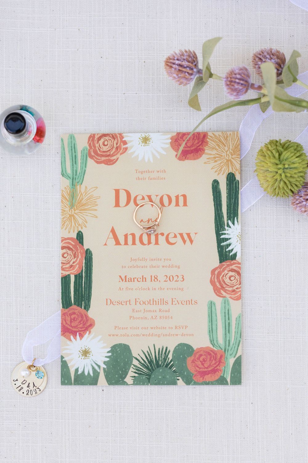 Wedding Photography at Desert Foothills Event Center in Phoenix, Arizona by Jen Lynn Studios, wedding and portrait photographer.