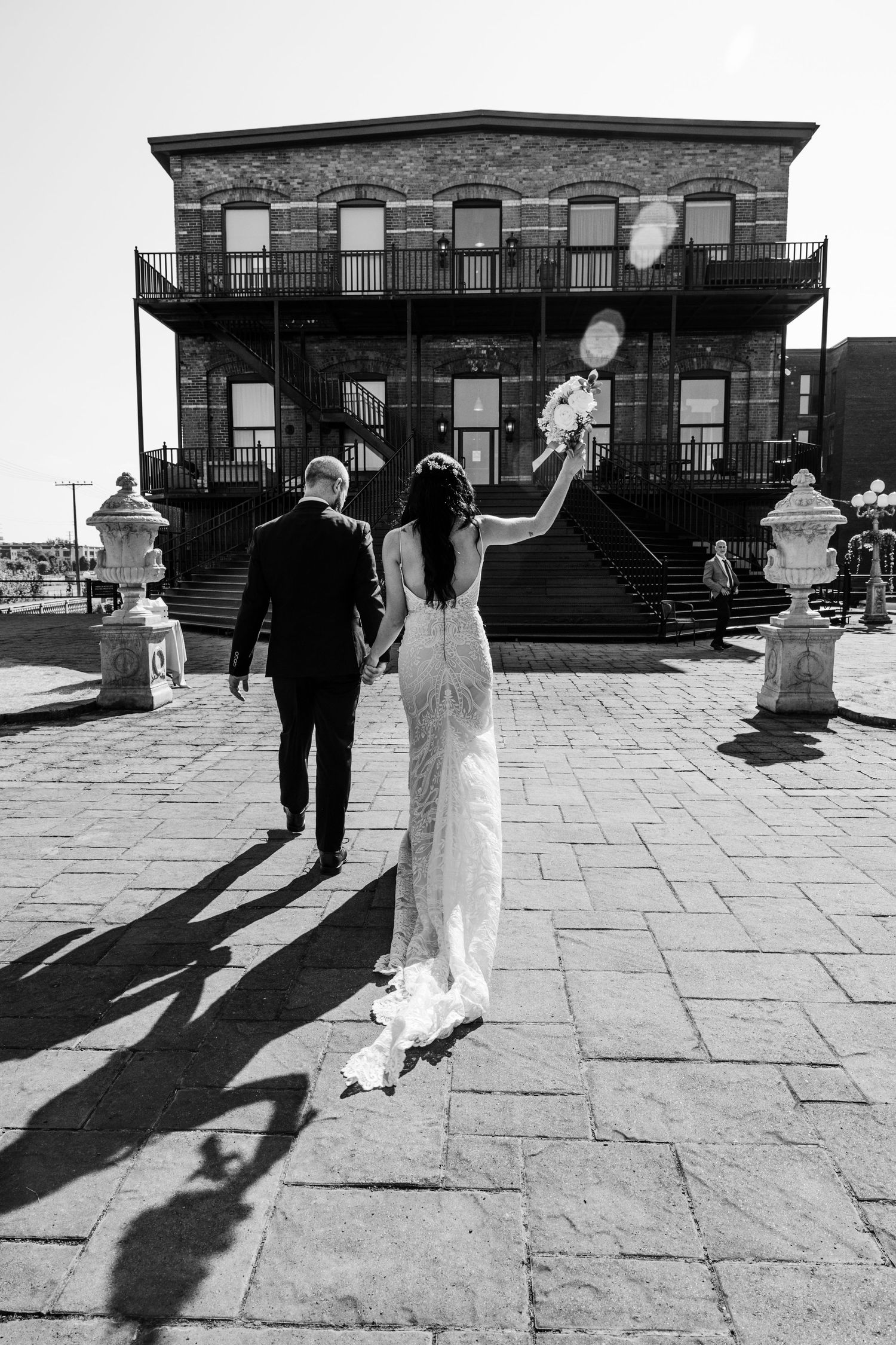 Father walking bride down the aisle — Montreal wedding photographer