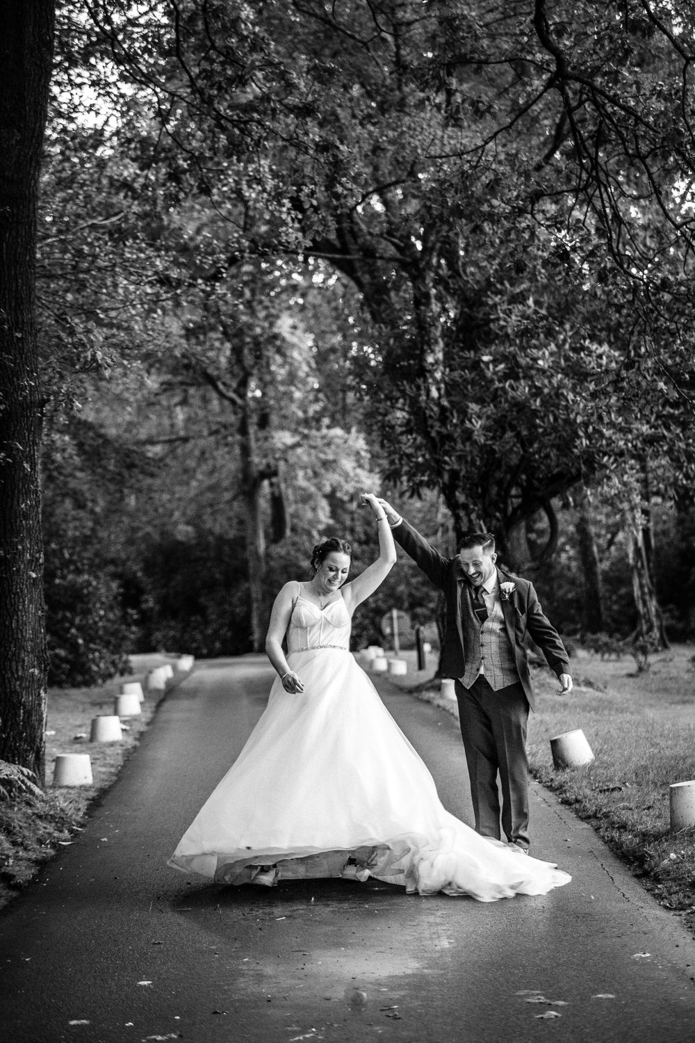 Wedding Couple at Cottesmore Hotel