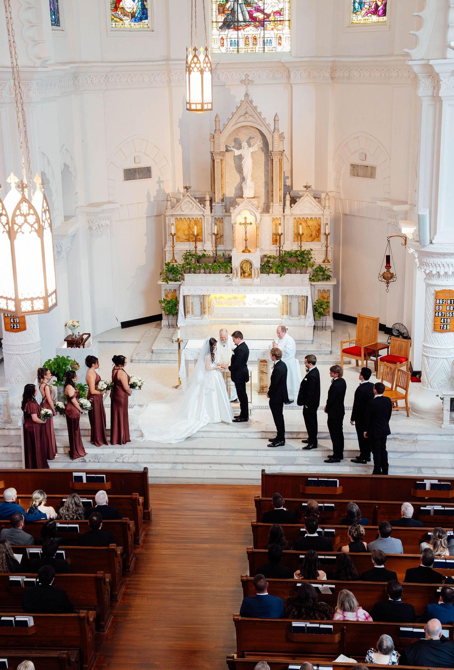 Elegant wedding portrait by Galveston Texas wedding photographer