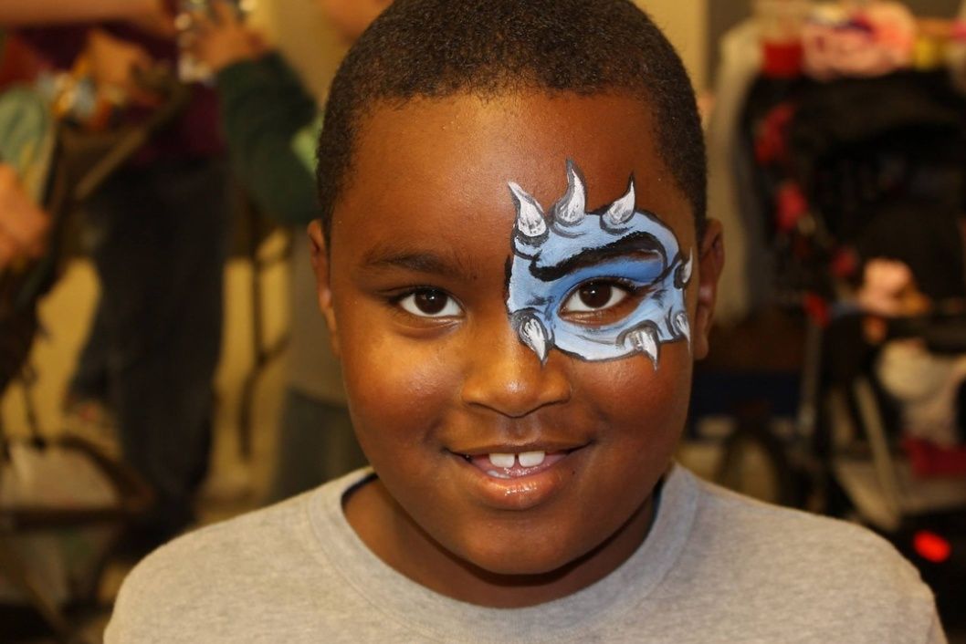 Book Now with Maria Palmer for face paint services at your big or small event.