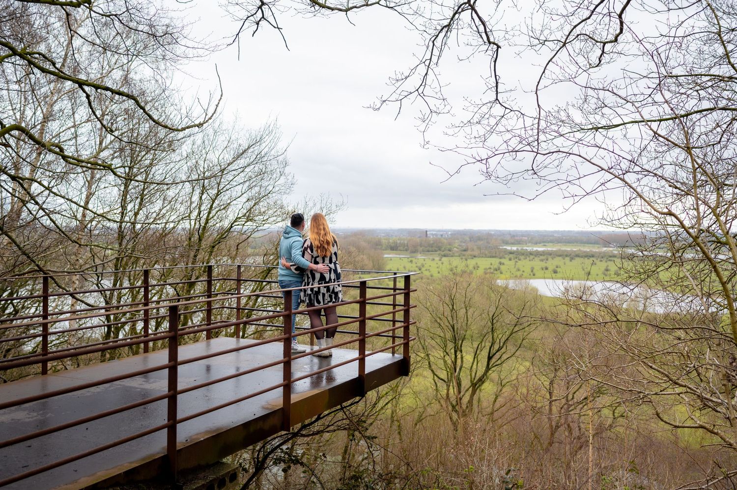 Koppel fotoshoot Grebbeberg, Rhenen