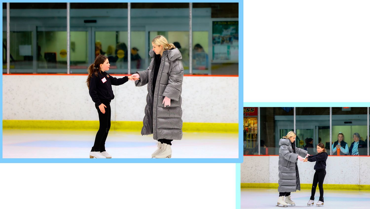 Road to Gold with Dupage Figure skating. Camp for figure skaters with Tracy Gold