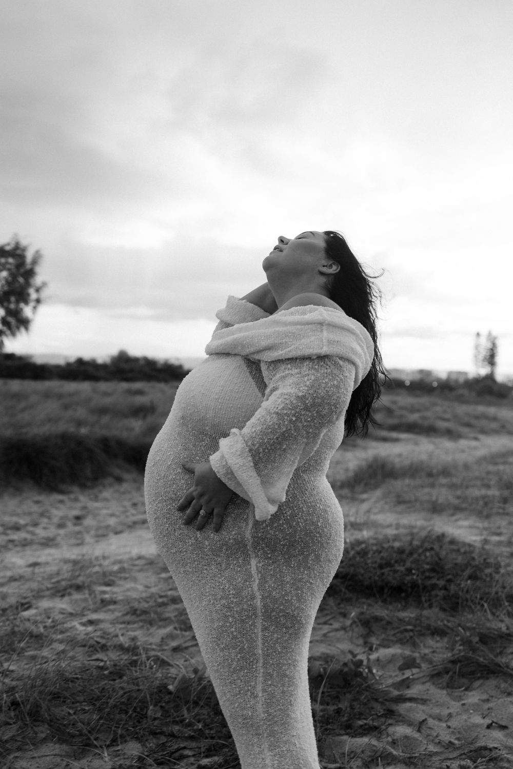 Outdoor Inverell maternity photography