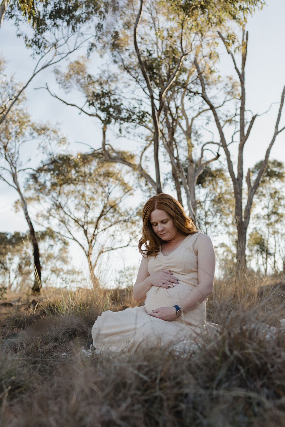 Outdoor Inverell maternity photography