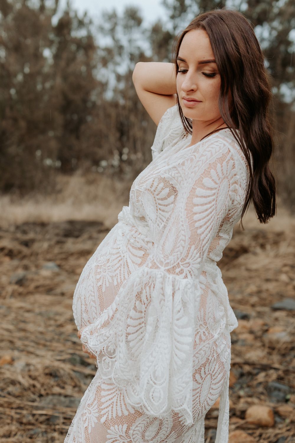Outdoor Inverell maternity photography