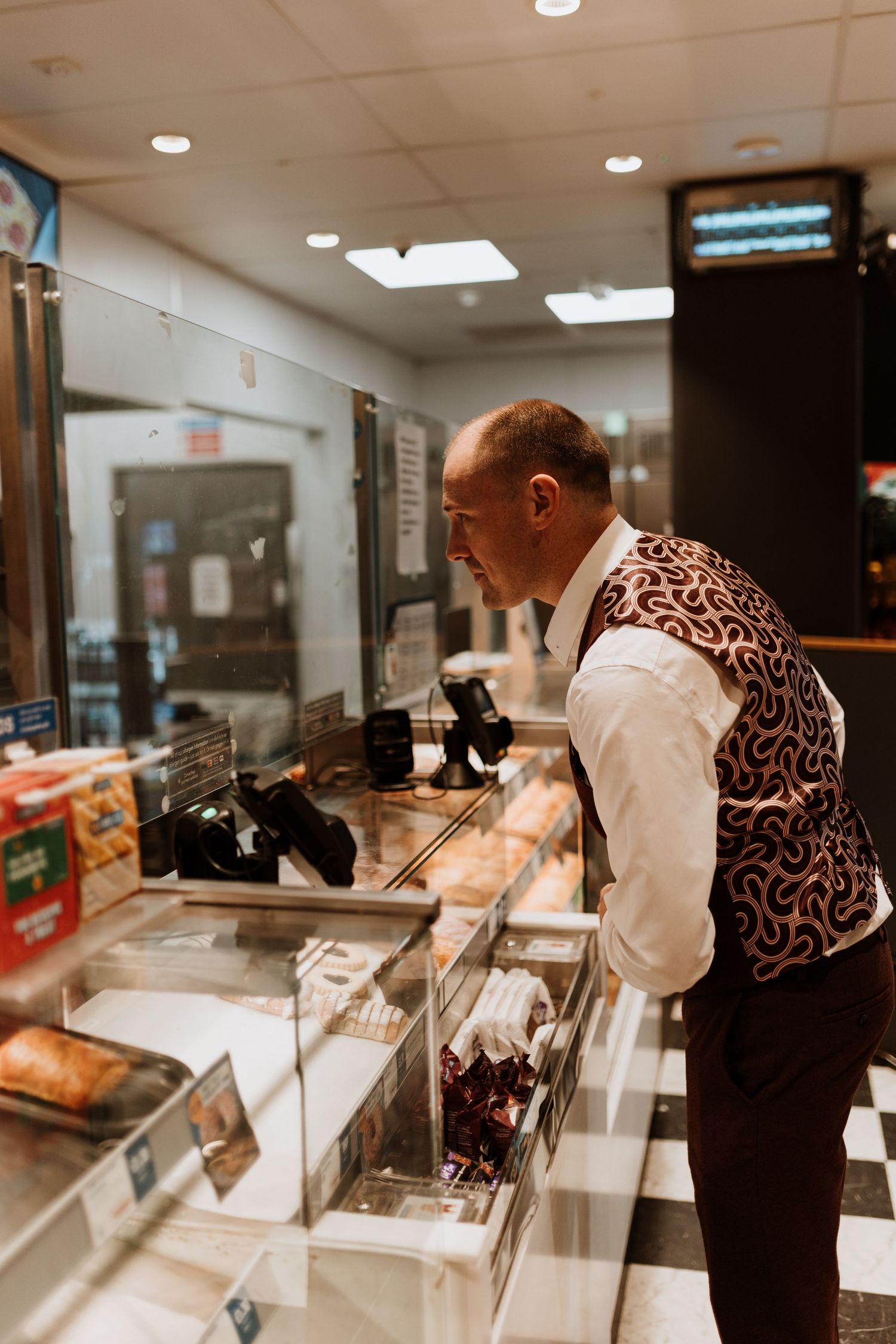 Prewedding greggs pasty