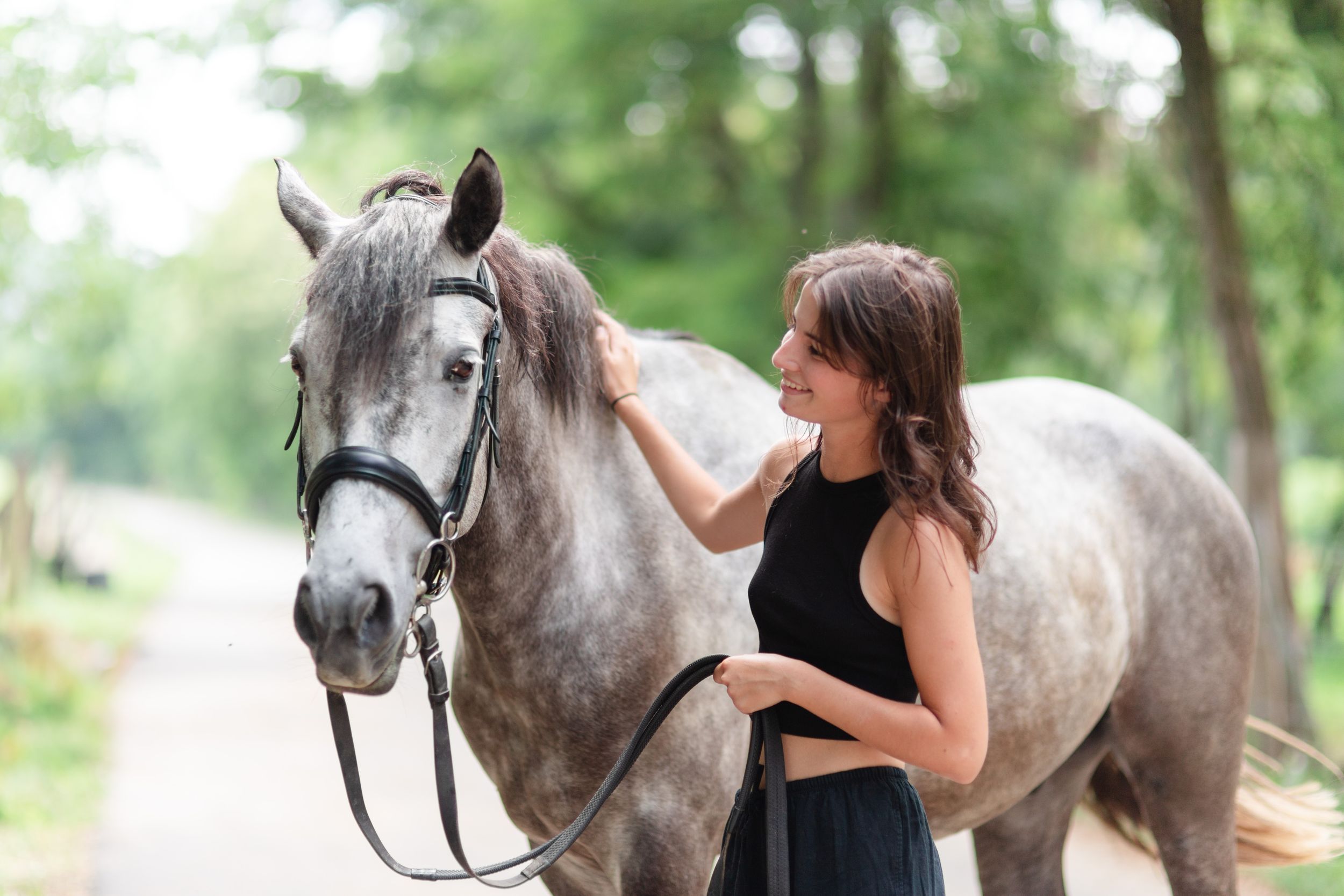 Photo avec un cheval Lyon
Photographe : Solène Dgy Photographe