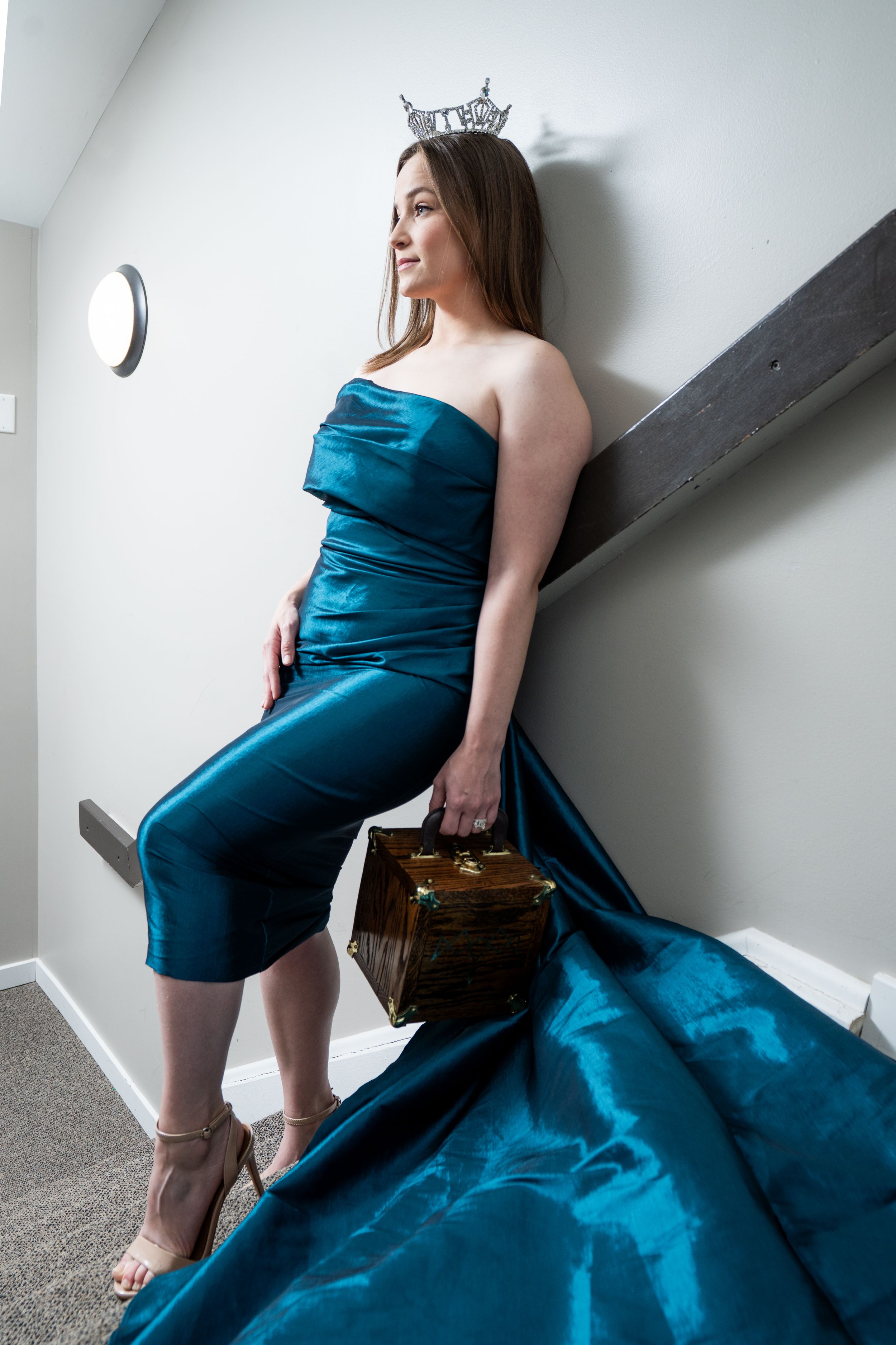 Miss Cardinal spirit Miss Michigan, environmental portrait for branding and personal storytelling.