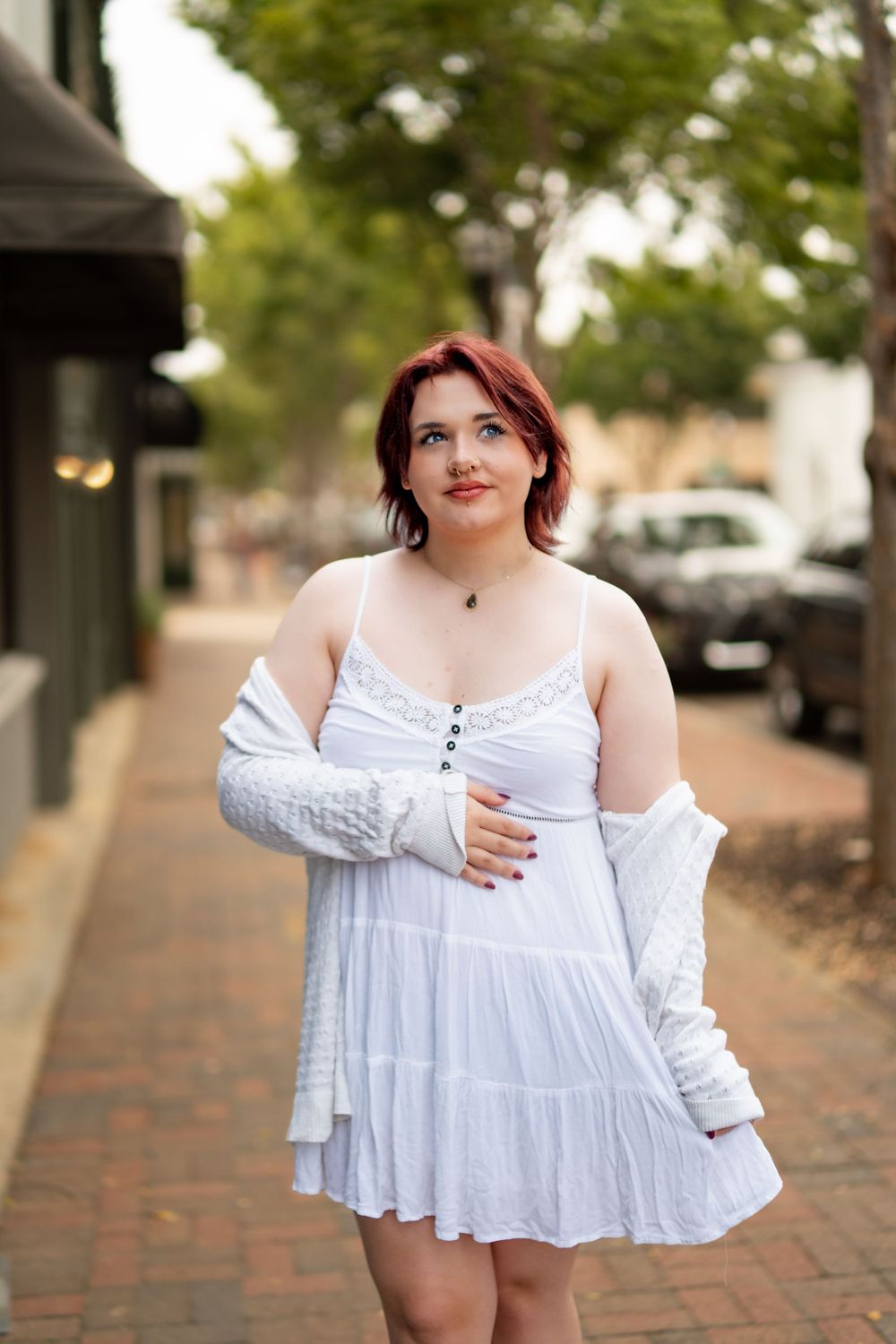 High school senior solo photo