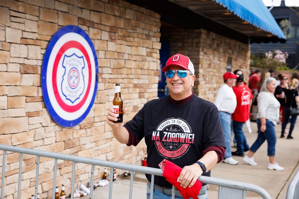 Lifestyle photo at Cleveland Dyngus Day for Destination Cleveland