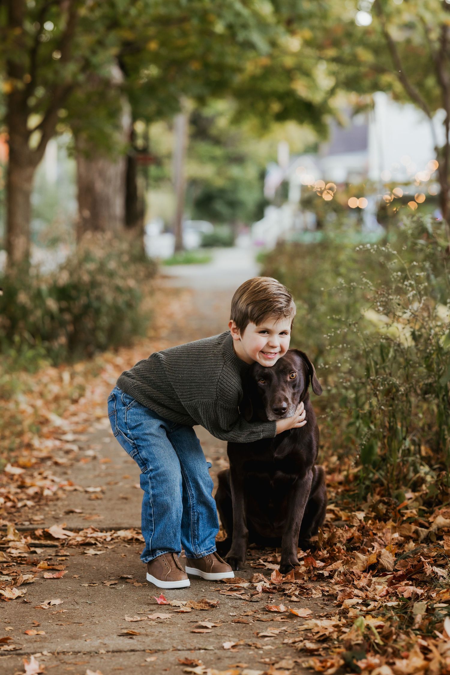 Family photography with kids and dogs Zionsville, Indiana