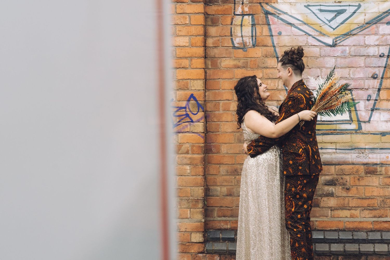 Digbeth Birmingham Wedding Portraits