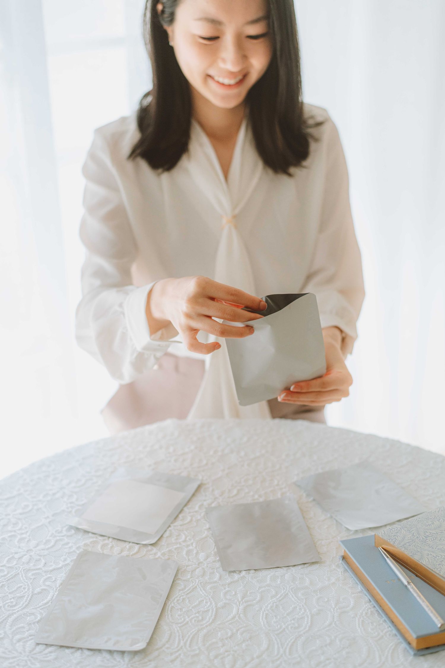 Lifestyle photograph of an entrepreneur at work in Tokyo